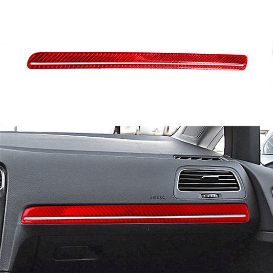 Red Carbon Fiber for Seat Heating Button Cover Trim for Lexus RC300 350 200T 2015-20 v