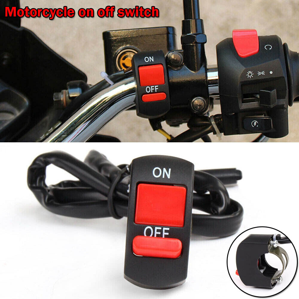 Motorcycle switch button handlebar mount suitable for Dirt Kill light switch flame output