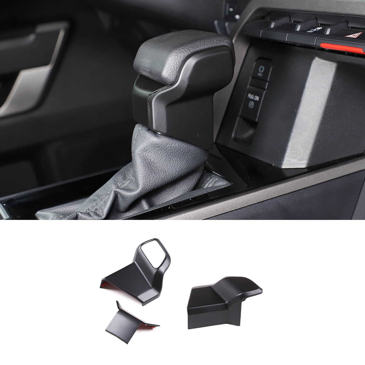 8-piece ABS carbon fiber exterior door handle decorative cover suitable for Subaru WRX 2021-2023- v