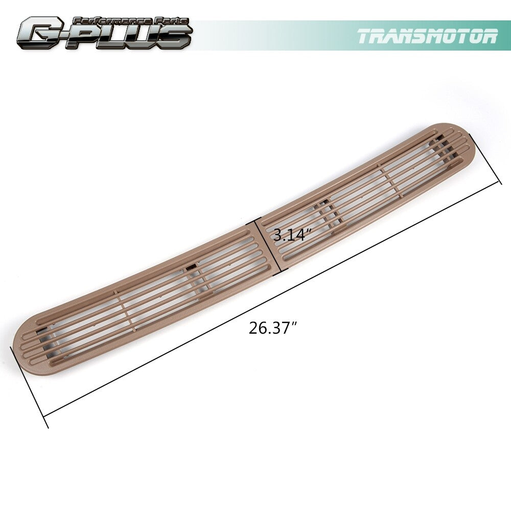 Fit For Envoy Jimmy Blazer Bravada S10 S15 Sonoma Beige Dashboard Vent Cover Graphite - v