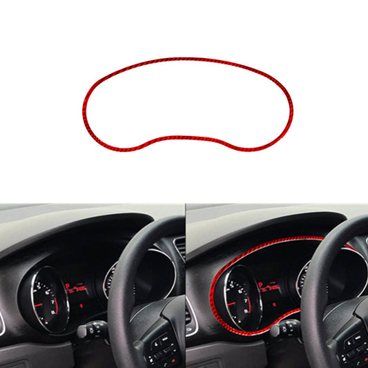 2Pcs Carbon Fiber Storage Accent Switch Trim Cover For F150 2004-2008 v