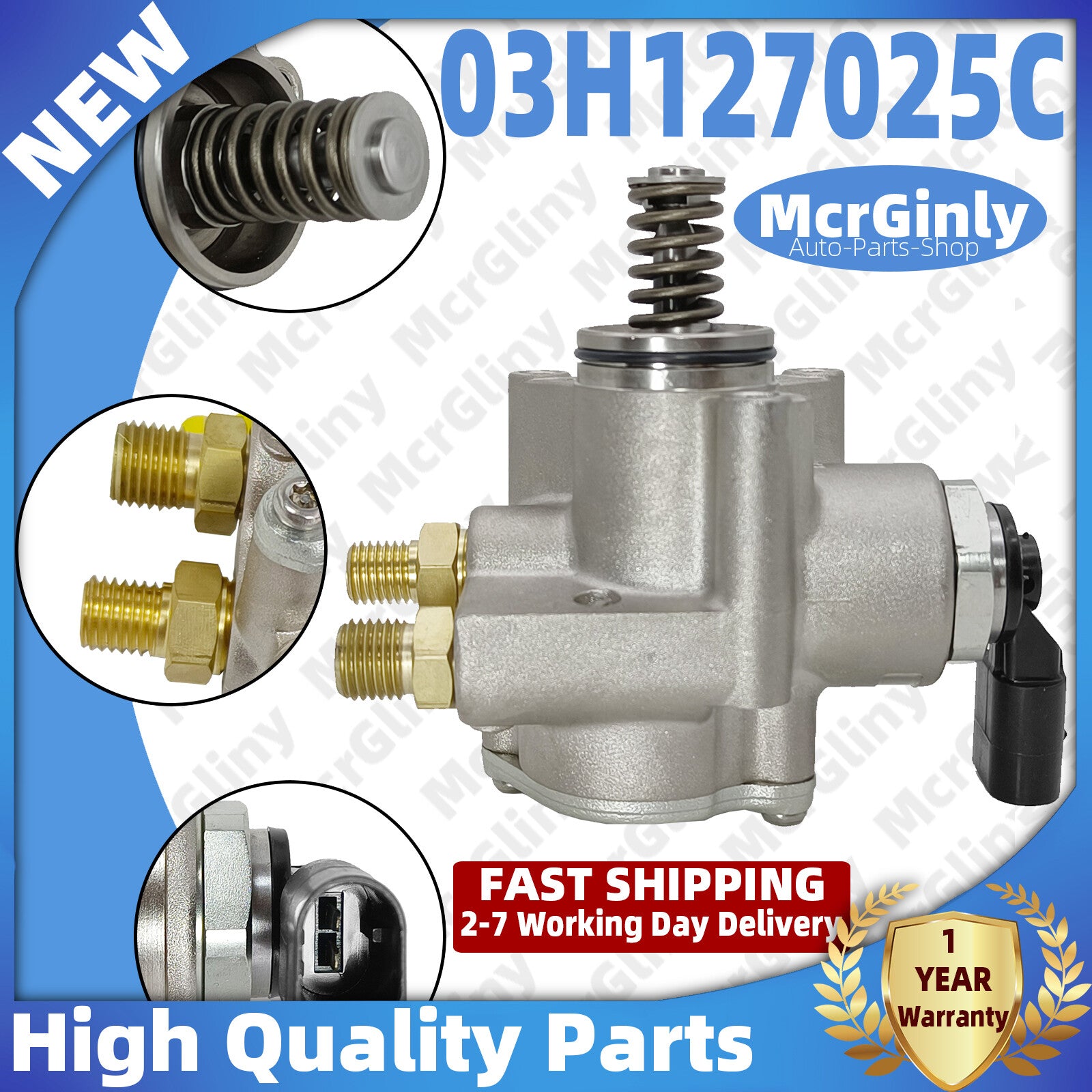 High-pressure fuel injection pump suitable for Audi Q7/ Touareg 2007-2008 03H127025C 
