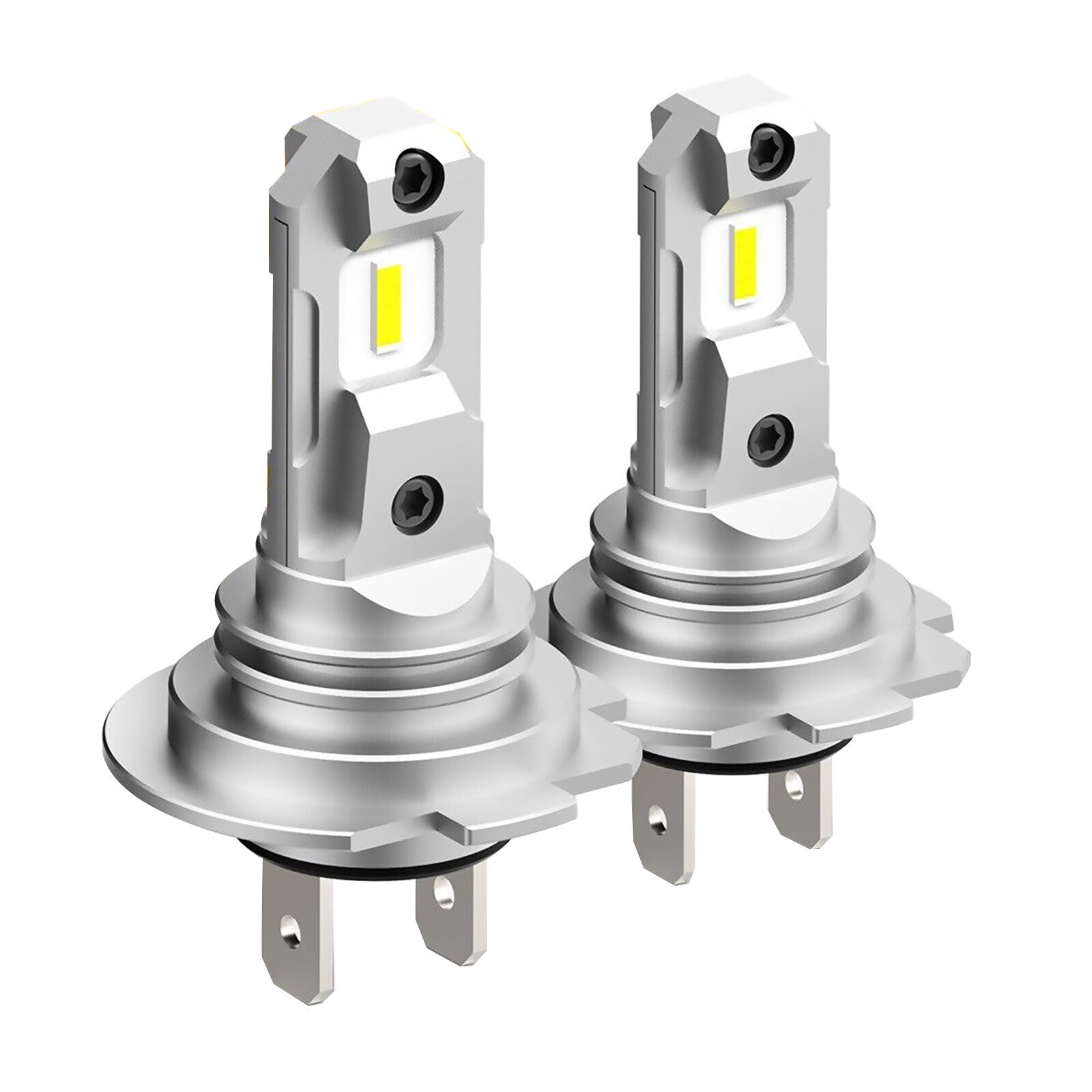 2PCS/Set H7 LED Headlight Bulb High Low Beam 40W 4000LM White Light Bulb