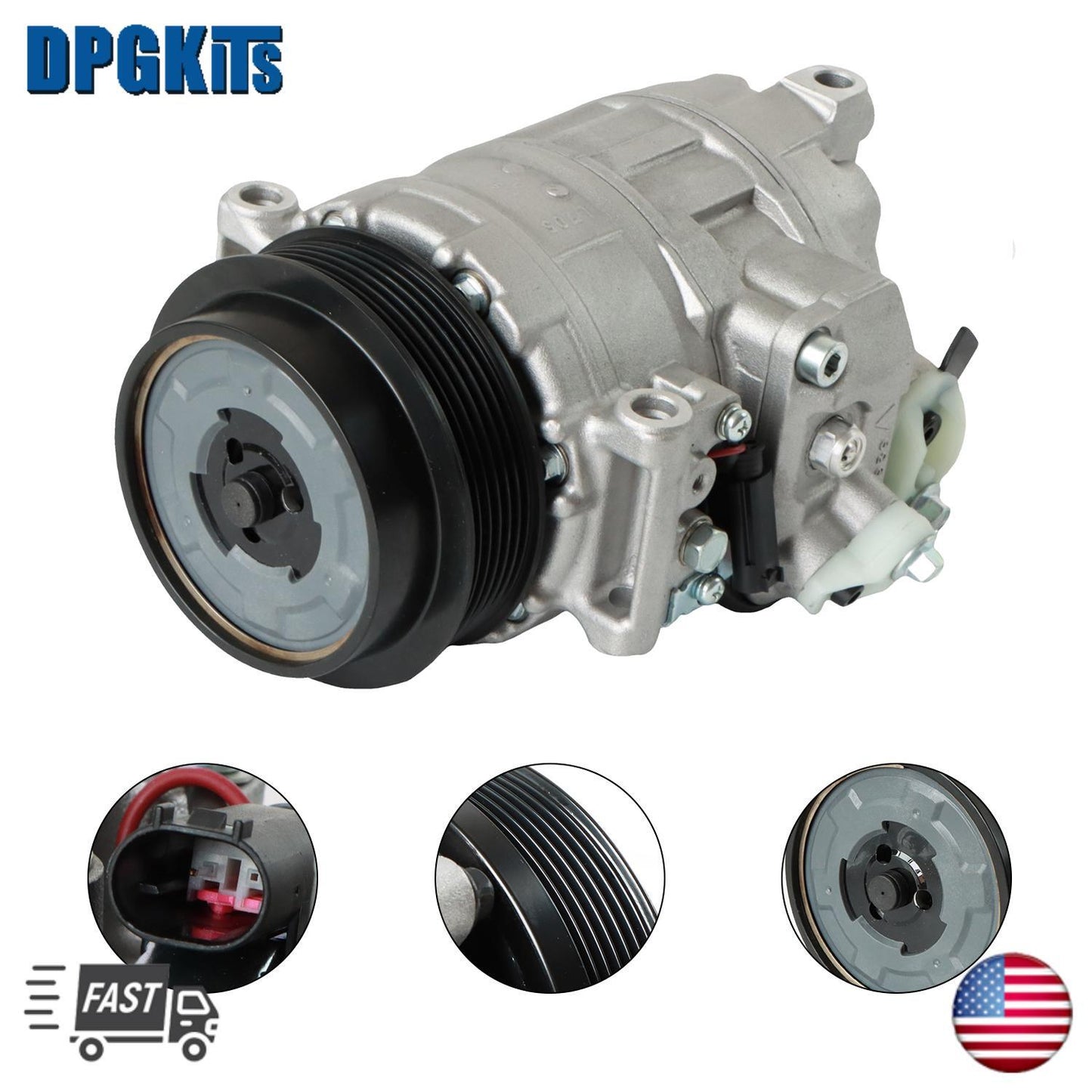A/C Compressor Clutch NEW For 2000-2012 for Mercedes-Benz GL/ML/R320 350 GL/ML450