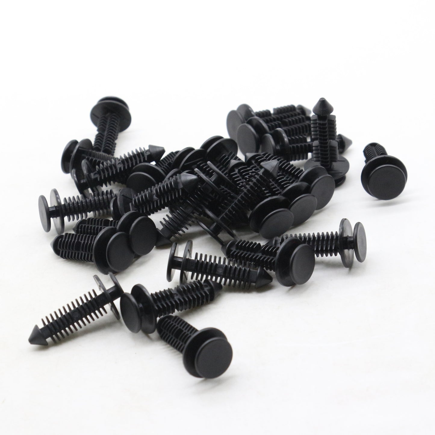 25 Pcs Back for Seat Door Trim Panel Clips Retainer Fit 8mm Hole for Ford 387182-S Q