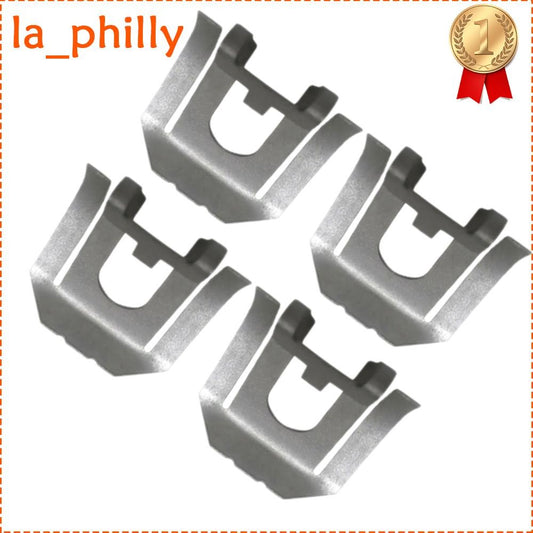 4pcs Fuel Line Retainer Clips Metal Silver Fits for Chrysler 1997-2021 Q