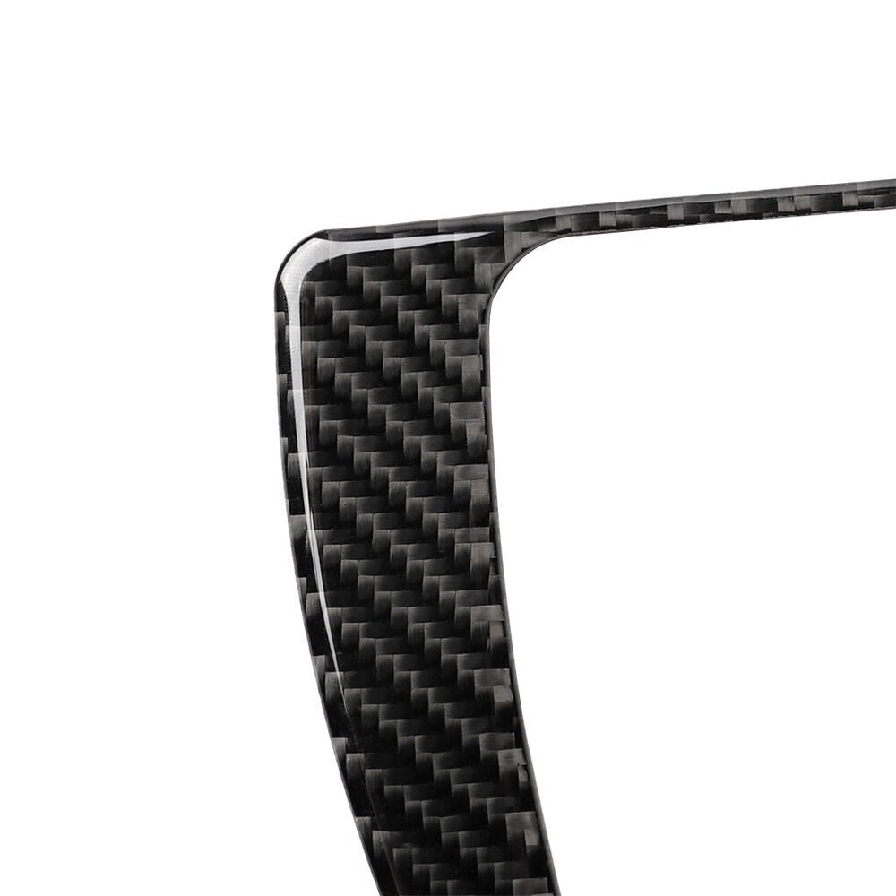 Carbon Fiber Interior Gear Shift Panel Cover Trim For E60 5- 04-10 New n