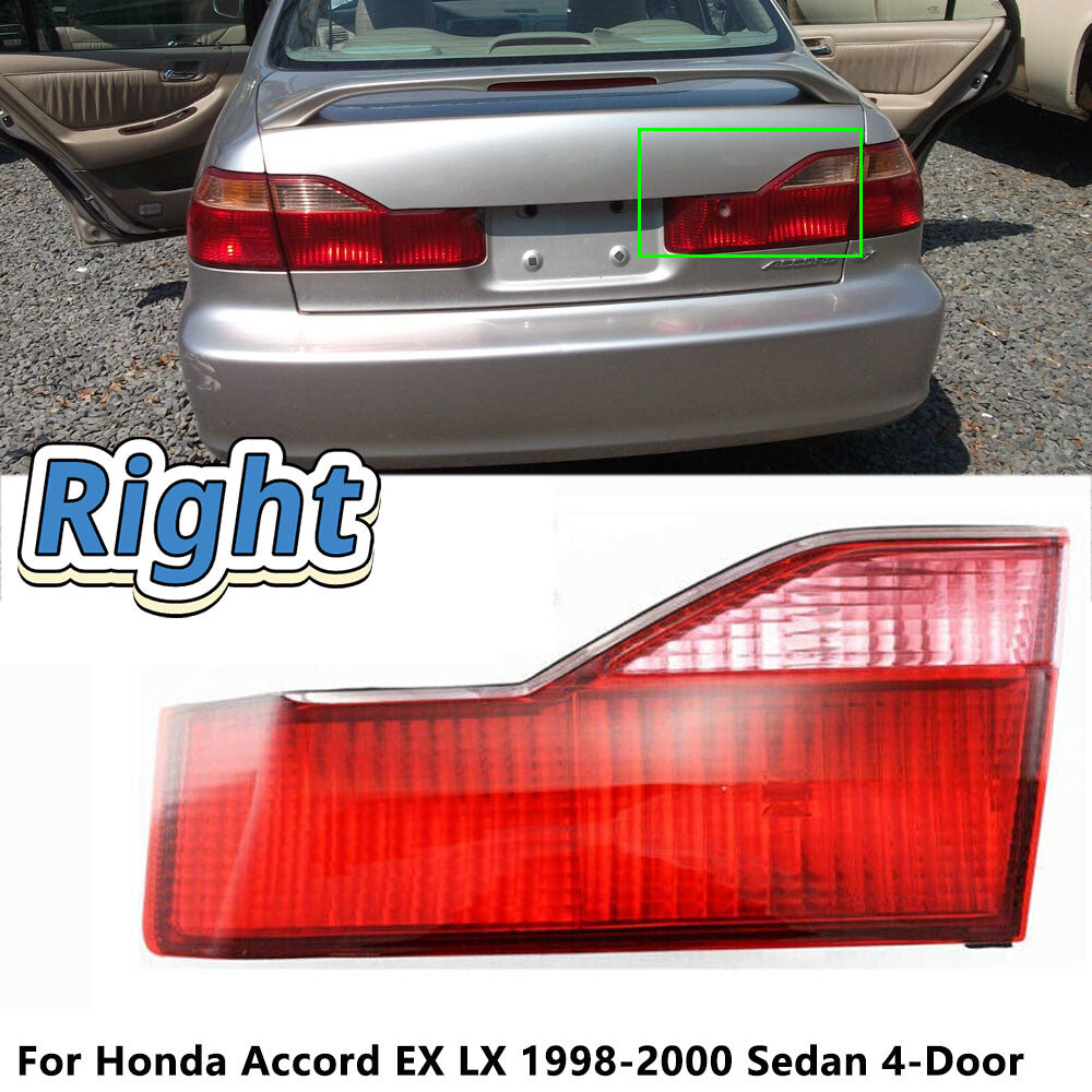 Rear Right Red Tail Light halogen for Honda Accord EX LX 1998-2000 Sedan 4-Door v