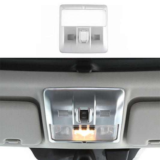 for Range Rover Sport 2010-13 Silver ABS Front Reading Lamp Frame Cover Trim 1X