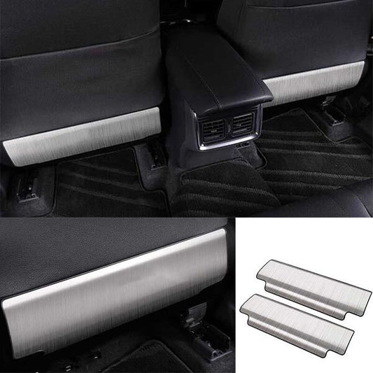 Cover Trim Rear for Seat Panel for Toyota Venza Harrier 2021-2023 Silver Titanium
