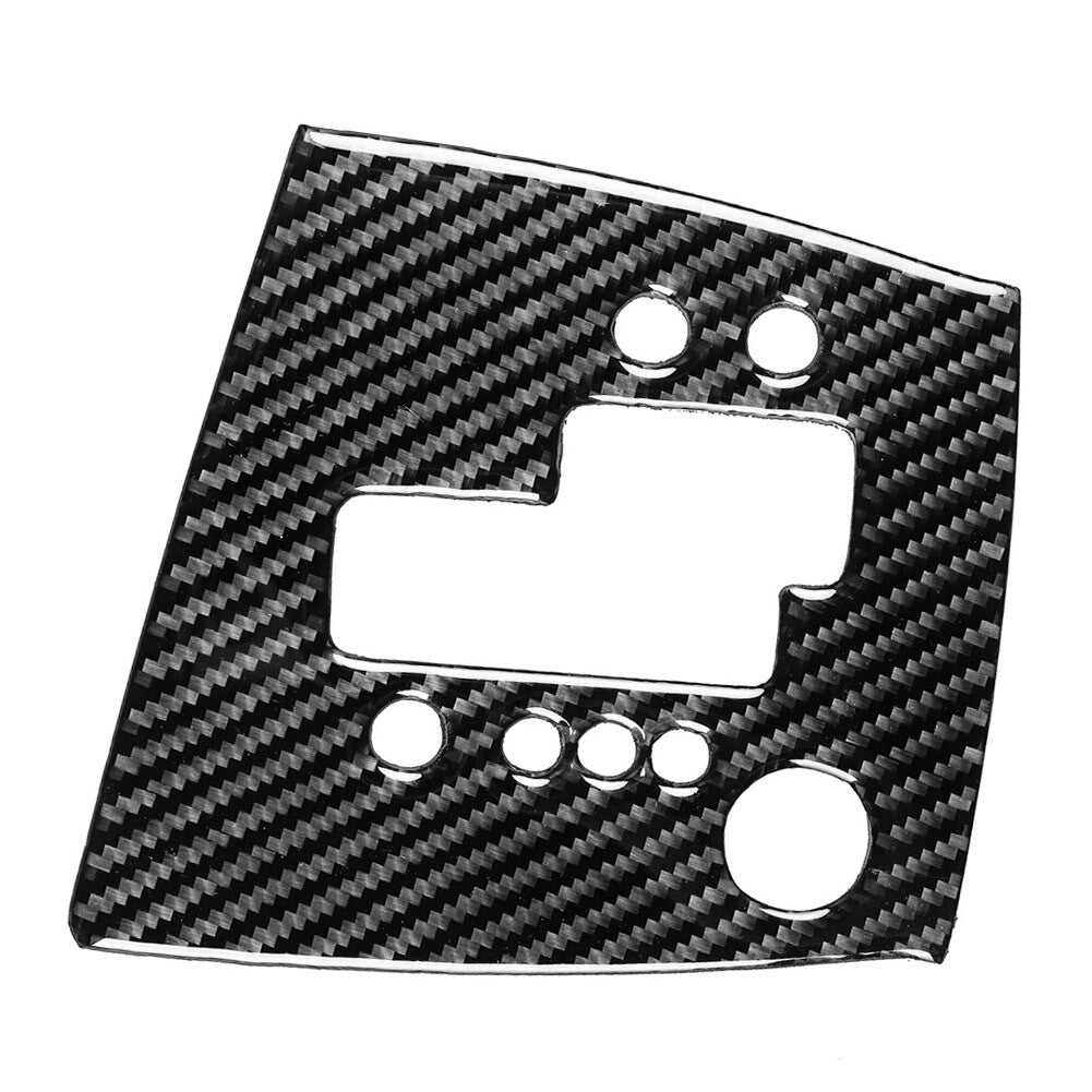 Carbon Fiber Black Gear Shift Panel Cover Trim Fit for Alfa Romeo 159 Brera Spider