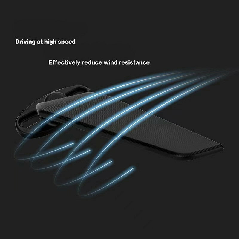 for Kawasaki for Honda for Suzuki Motorcycle ABS Rearview Side Mirror Wind Swivel Wings