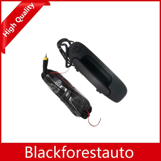 for Dodge for Ram 1500 2500 3500 Rear Tailgate Handle w/ CameraWiring Harness Black Q