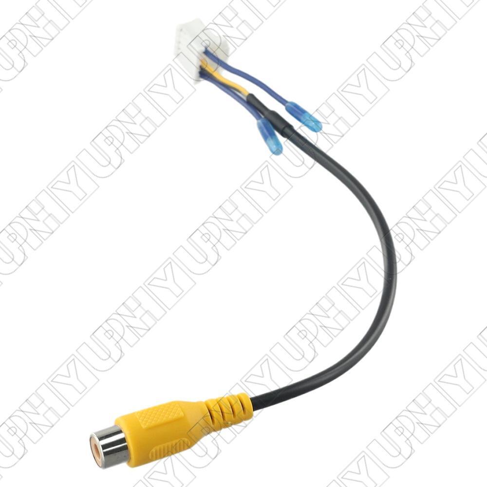 1¡Á 10 Pin Car Android Stereo Backup Camera RCA Reversing Rear View Cable Adaptor