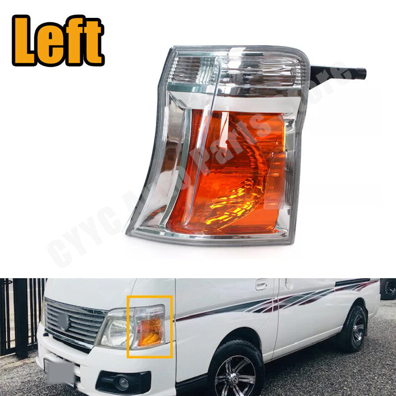for NISSAN Caravan Urvan E25 2005-2012 Left Front Side Corner Lamp Signal Light