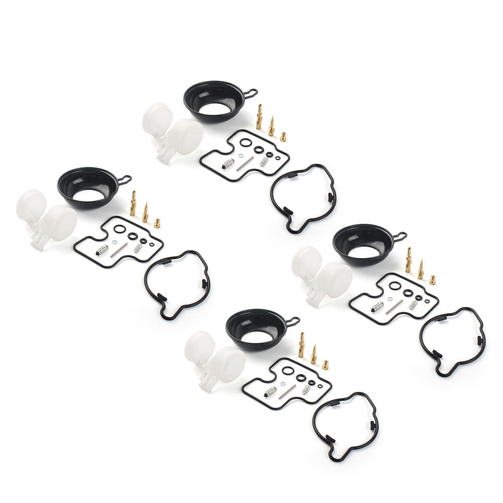 Carburetor Repair Kit Float Diaphragm 4Set Fit for Honda CBR900RR SC33 BJ 1996-1999 Q