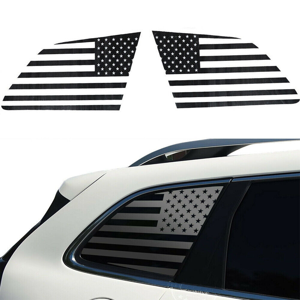 4 General Motors reflective warning sticker carbon fiber body scratch resistant strip- v