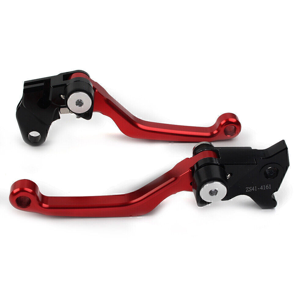 Fit for Yamaha TTR125L/LE/LW 2000-2020 Disc Brake Clutch Levers Pivot Aluminum RED Q