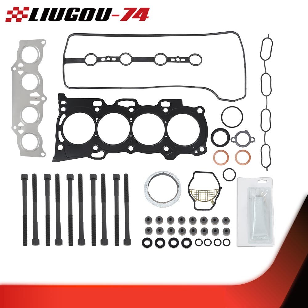 HEAD GASKET SET BOLT FIT for 2001 - 2006 for Camry Solara for Scion 24L MLS NEW- v