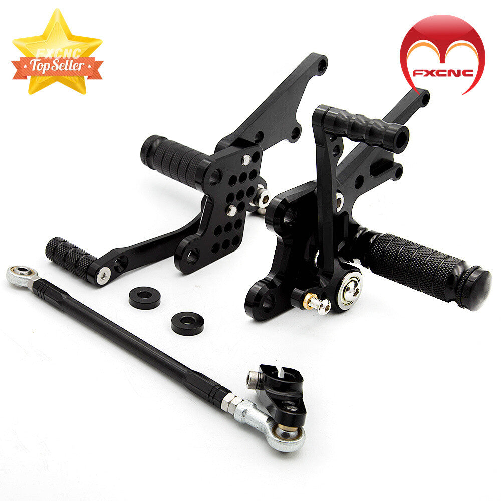 CNC adjustable gear caster rear assembly suitable for Kawasaki ZX14 (ZZR1400) 2006 2007-2011