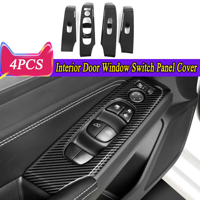 headlight cover, easy installation, UV resistant carbon fiber- v