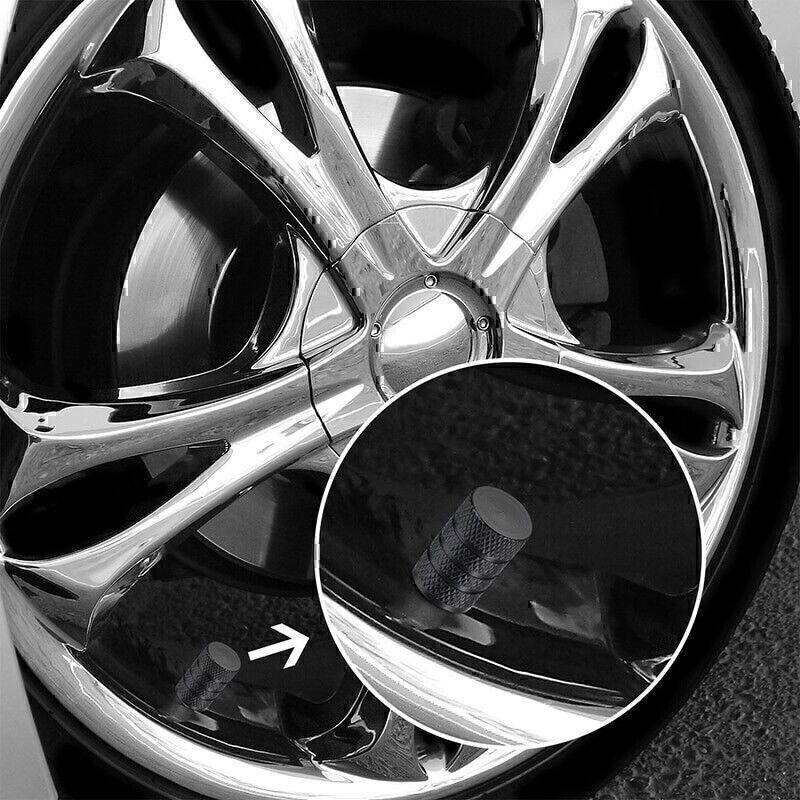 8x Tire Valve Air Dust Cover Stem Caps - Wheel Car Truck SUV Bike