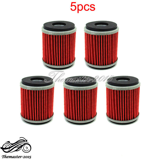 5x Oil Filter for Yamaha YZF R125 YZ 250 250F 450 450F WR 125R 125X 250R YFZ450 Q