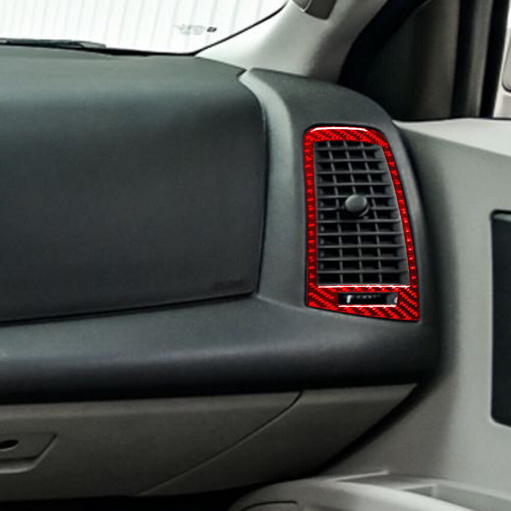 Carbon Fiber Steering Wheel Chin Frame Cover Trim for Kia Cadenza 2014-2016 v