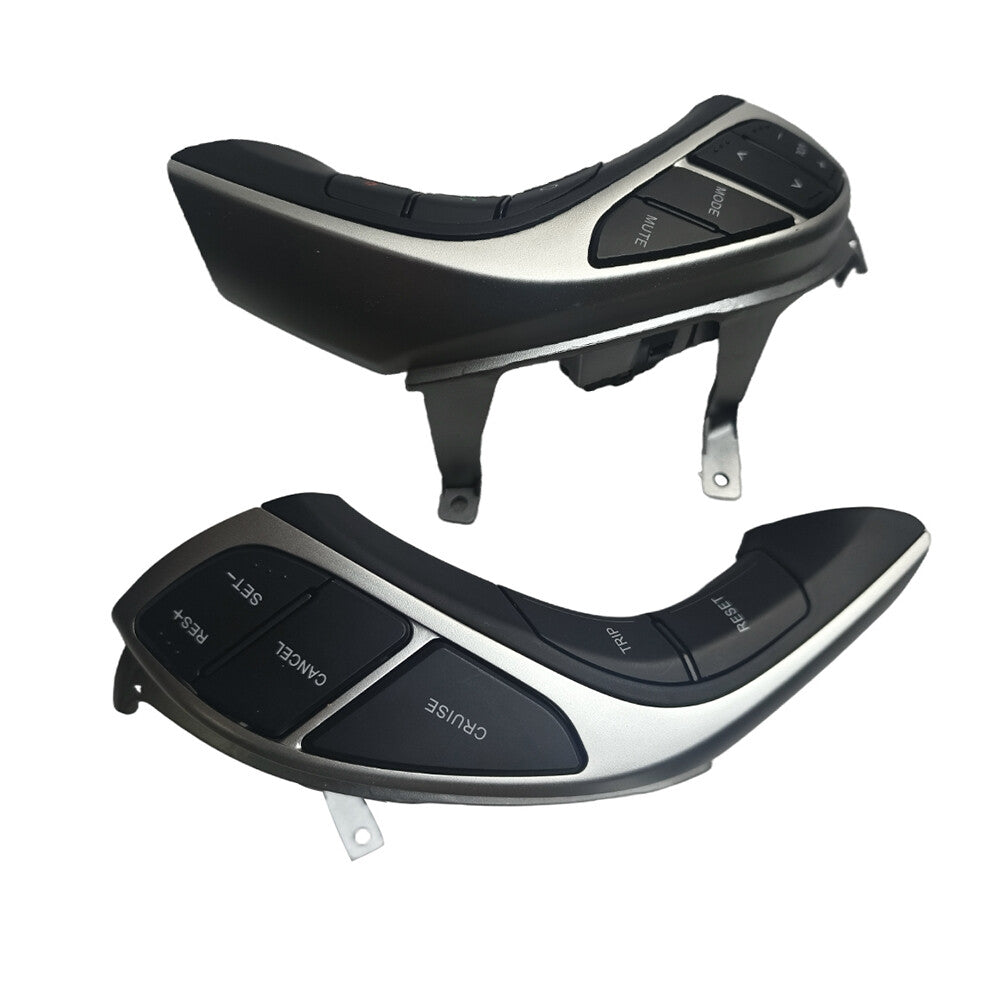 2X Left+Right Steering Wheel Cruise Control Switch for Hyundai for Elantra 2011-2015