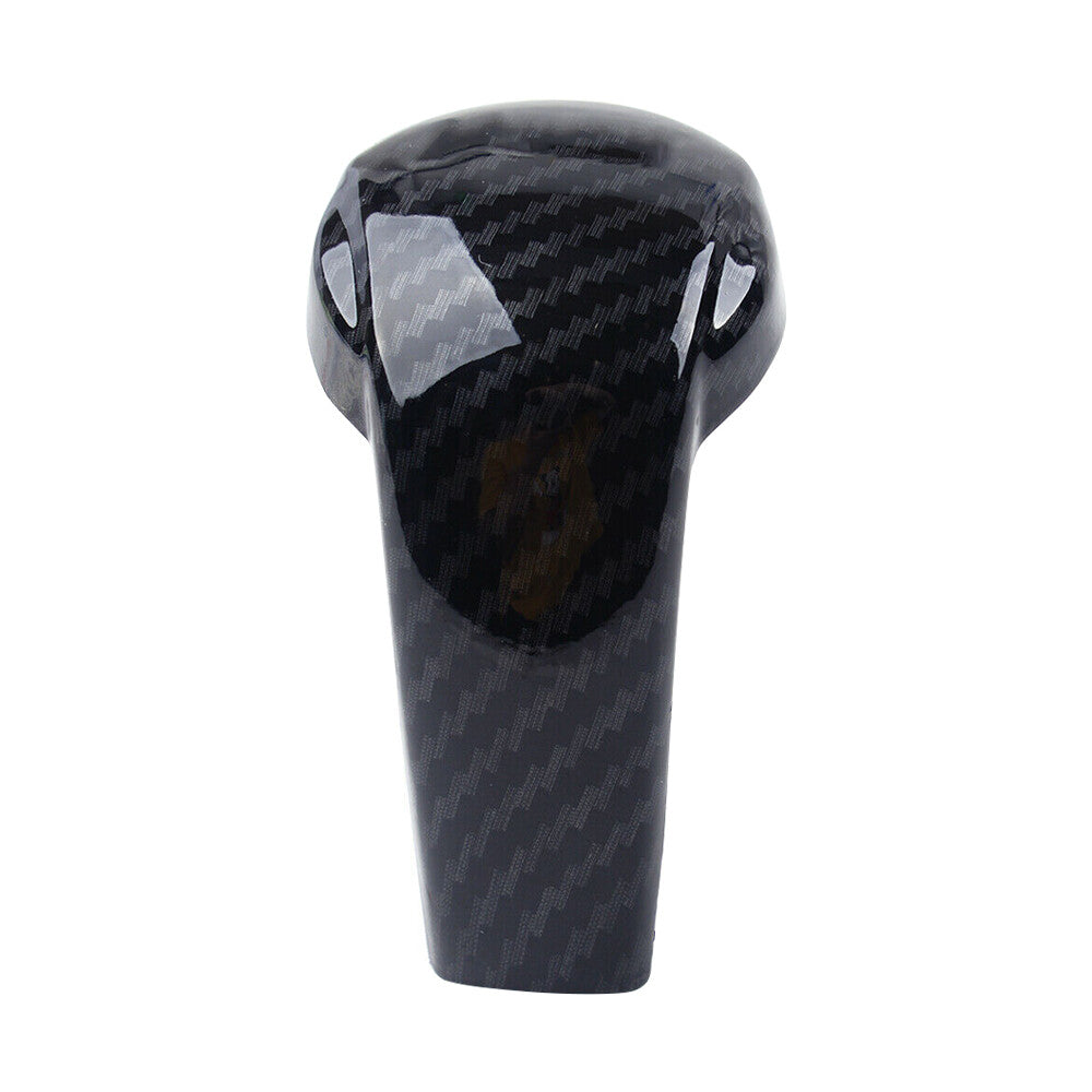 Real Carbon Fiber Gear Shift Knob Cover Trim for Mazda 3 6 CX-3 CX-5 CX-9 Black
