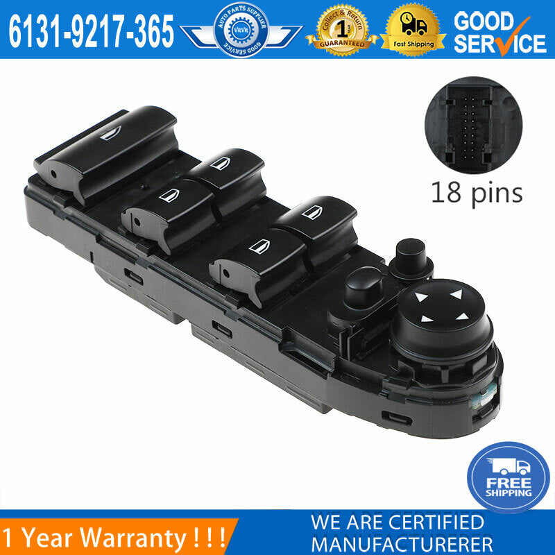 61319217365 Main vehicle power window lift switch suitable for BMW 3 Series E90 E91 E92 E93
