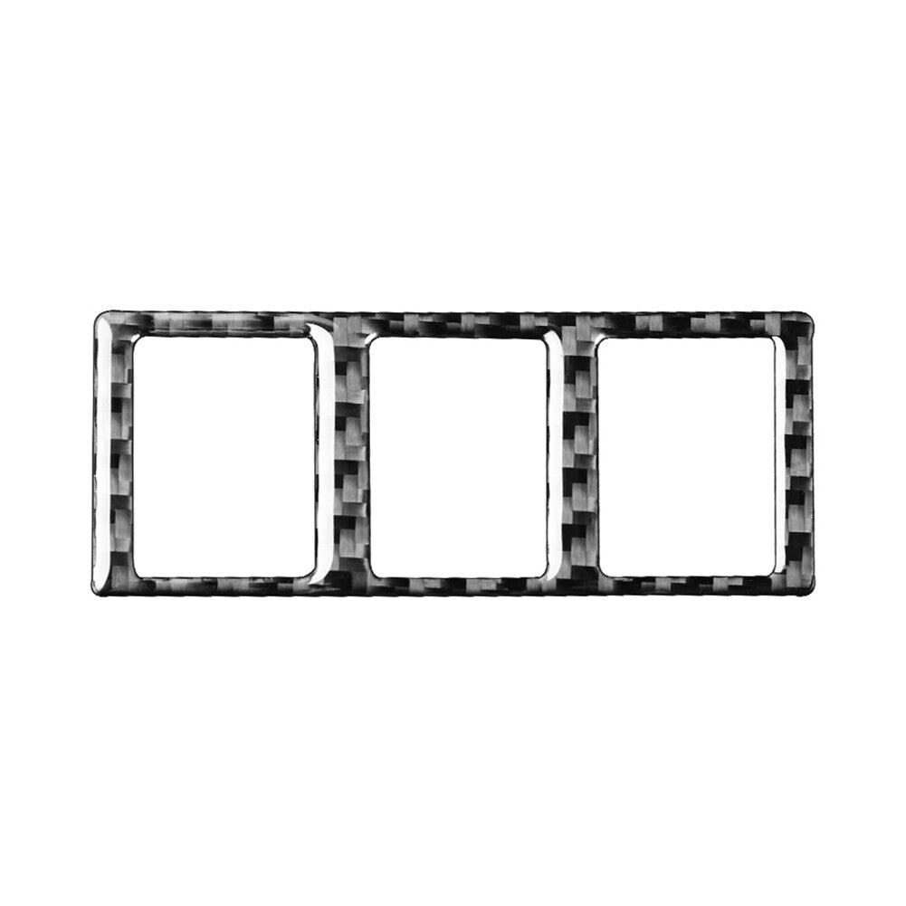 Interior Mode Switch Cover Trim for Toyota Tundra 2014-2021 Carbon Fiber Black