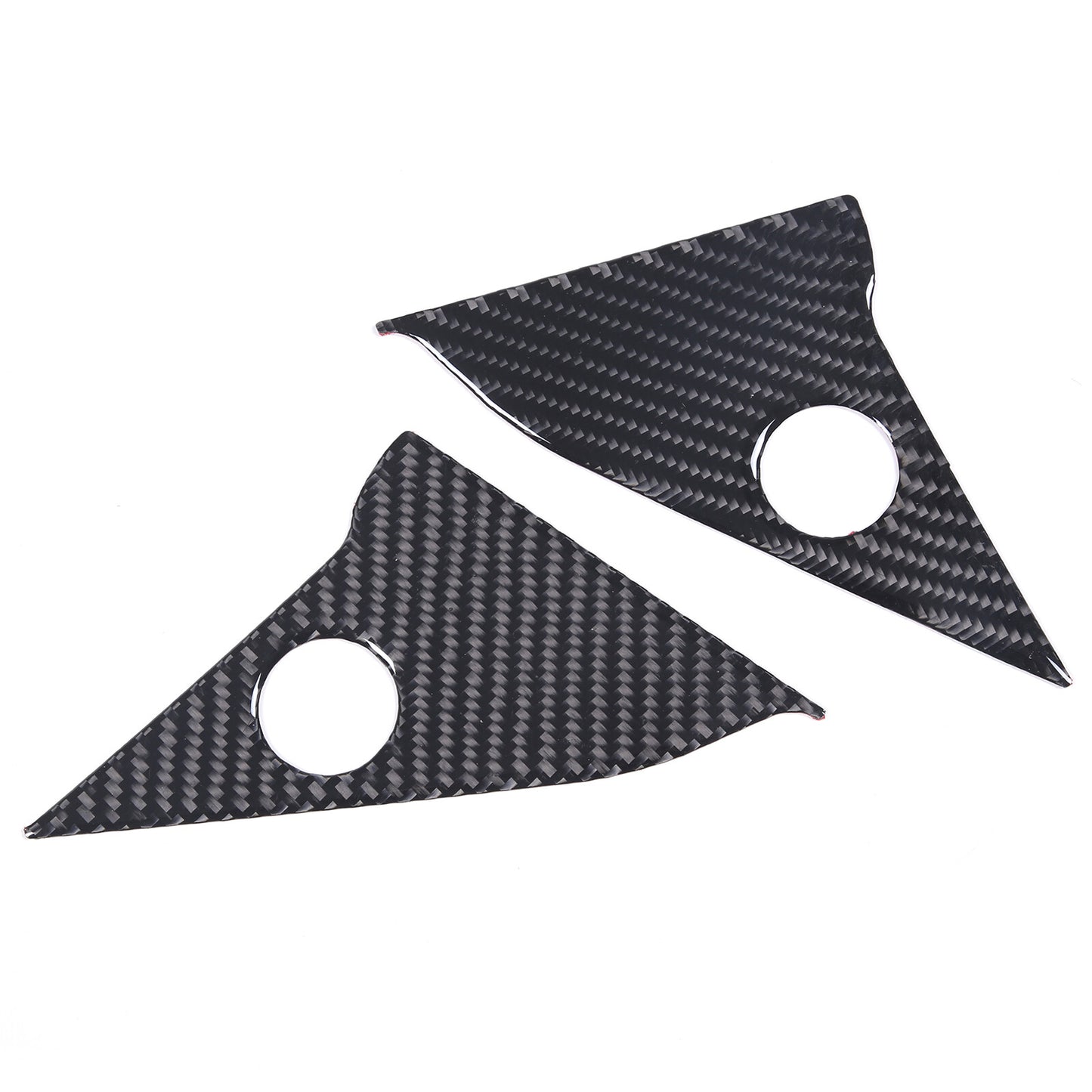 Matte Black Front Door Window Lift Switch Cover Trim for Toyota Tacoma 16-22