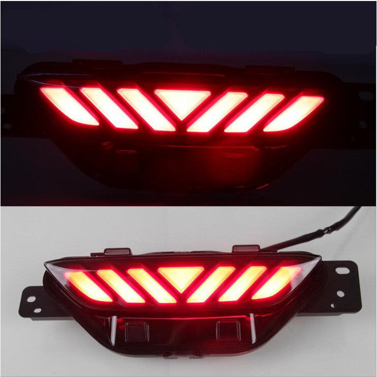 L+R+Mid LED Rear Fog Light Tail Bumper Light Sets 17-2018 For CHR C-HR n