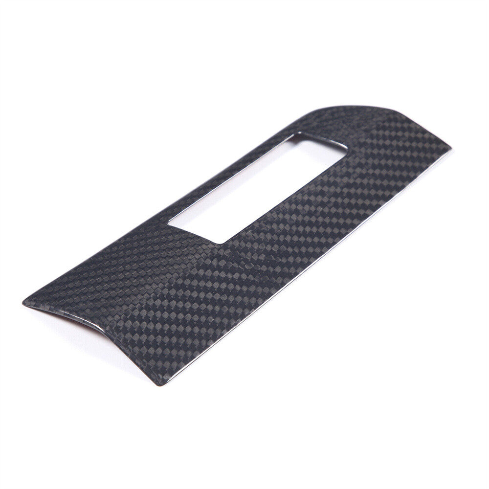 Carbon Fiber Steering Wheel Left Card Slot Cover for Chevrolet for Corvette C8 2020+
