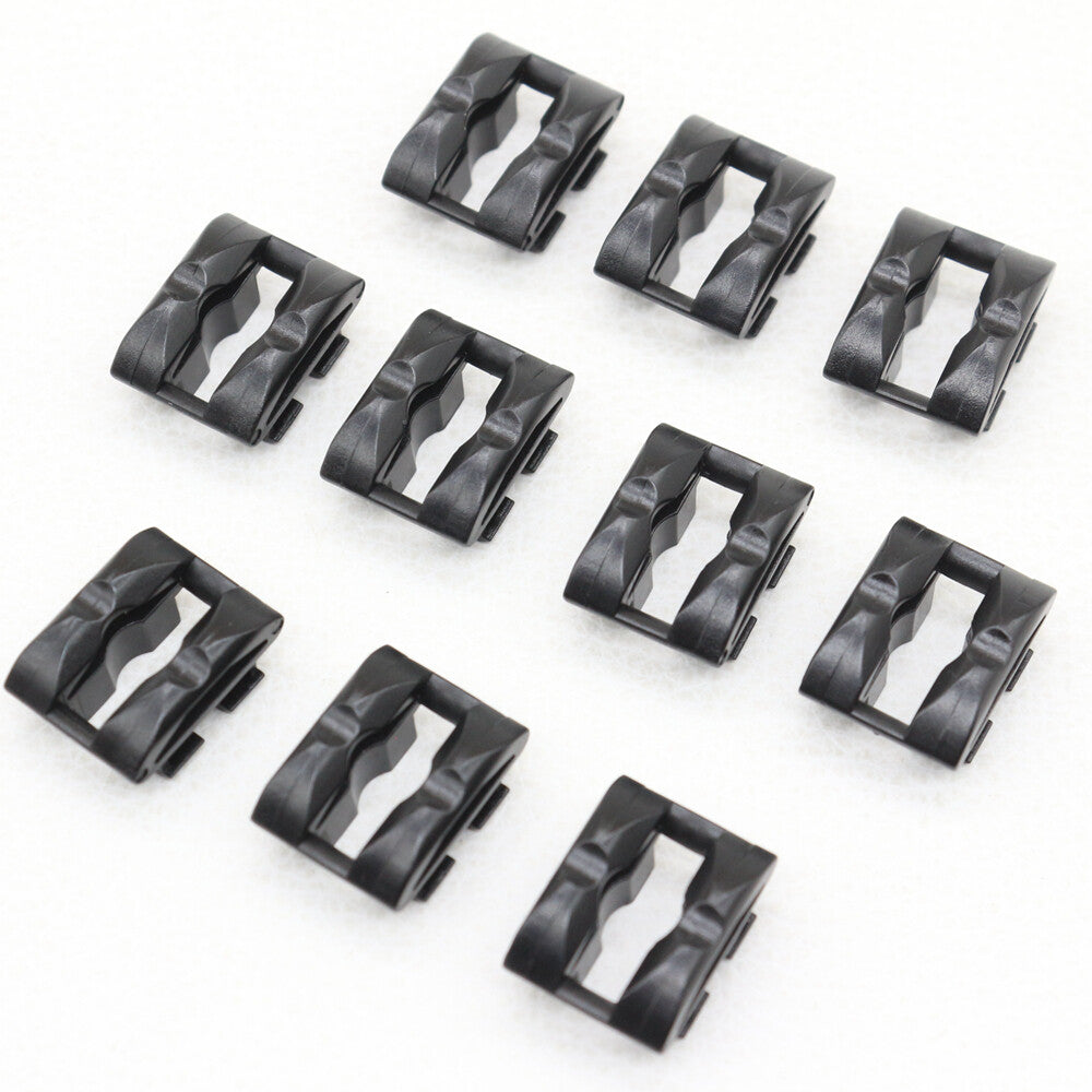 10-pack BF82-50-233 anti-collision cover fixing clips, 18mm x 10mm, suitable for Mazda and for Nissan .