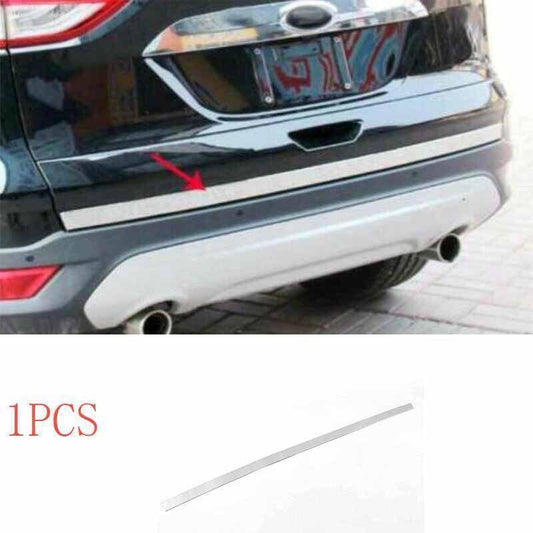 for Ford Escape Kuga 13-2019 Chrome Steel Rear Tailgate Trunk Lid Cover Trim 1X