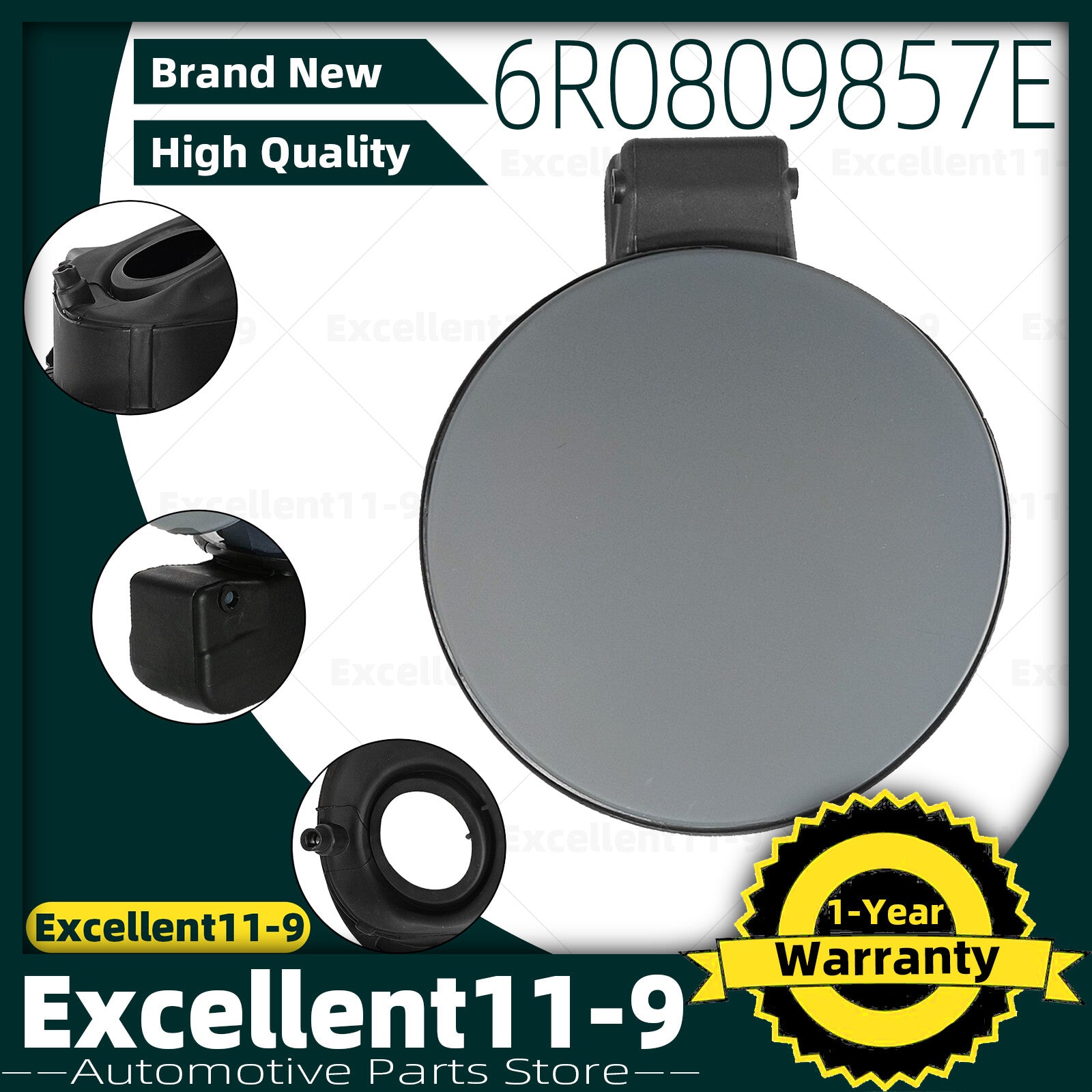 Fuel tank cap suitable for Polo 2010, 2011, 2012, 2013-2022 #6R0809857E #6R0809857F- n