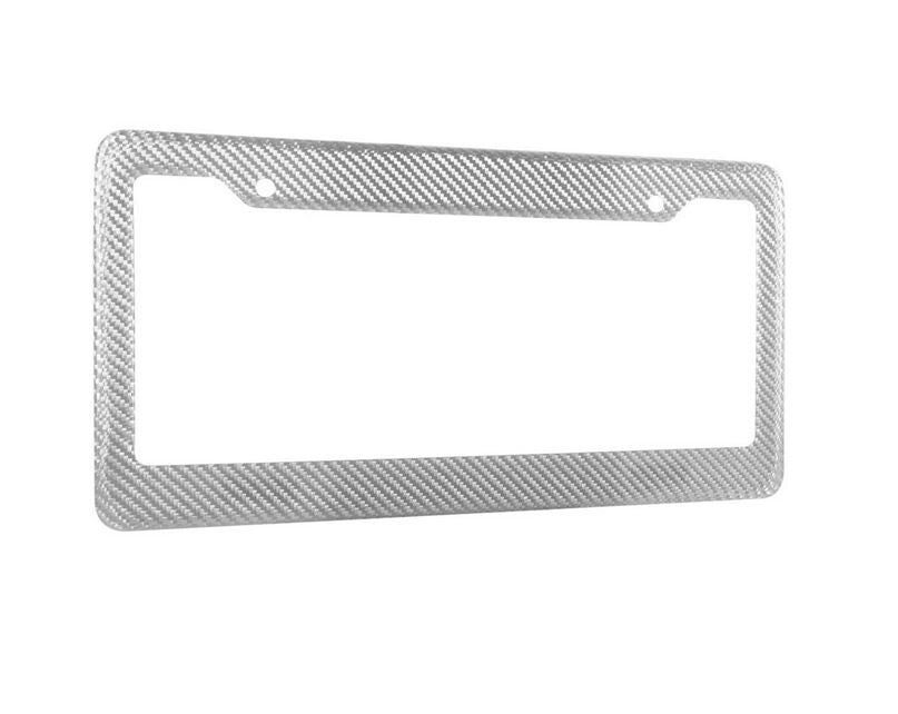 Car License Plate Frame Cover Hood Trunk American Flag Chrome for 1x- v