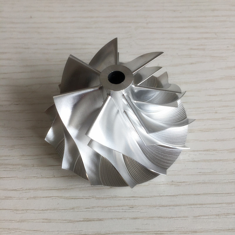 RHF5HB 7+7 Blade 46.50/59.94 mm Performance Turbine Billet Compressor Wheel
