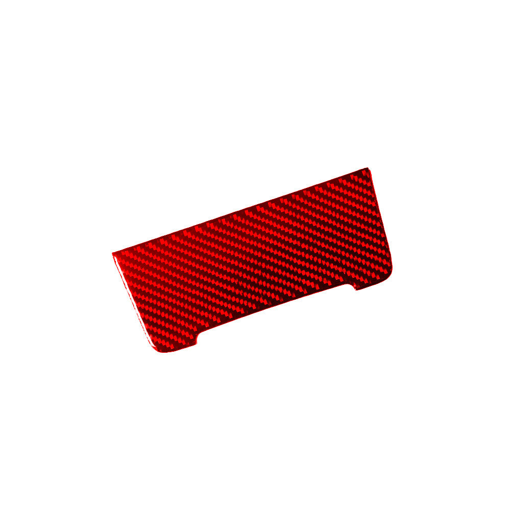 Red Carbon Fiber Interior Gear Shift Frame Cover Trim for Lexus RX300 1998-2003 v
