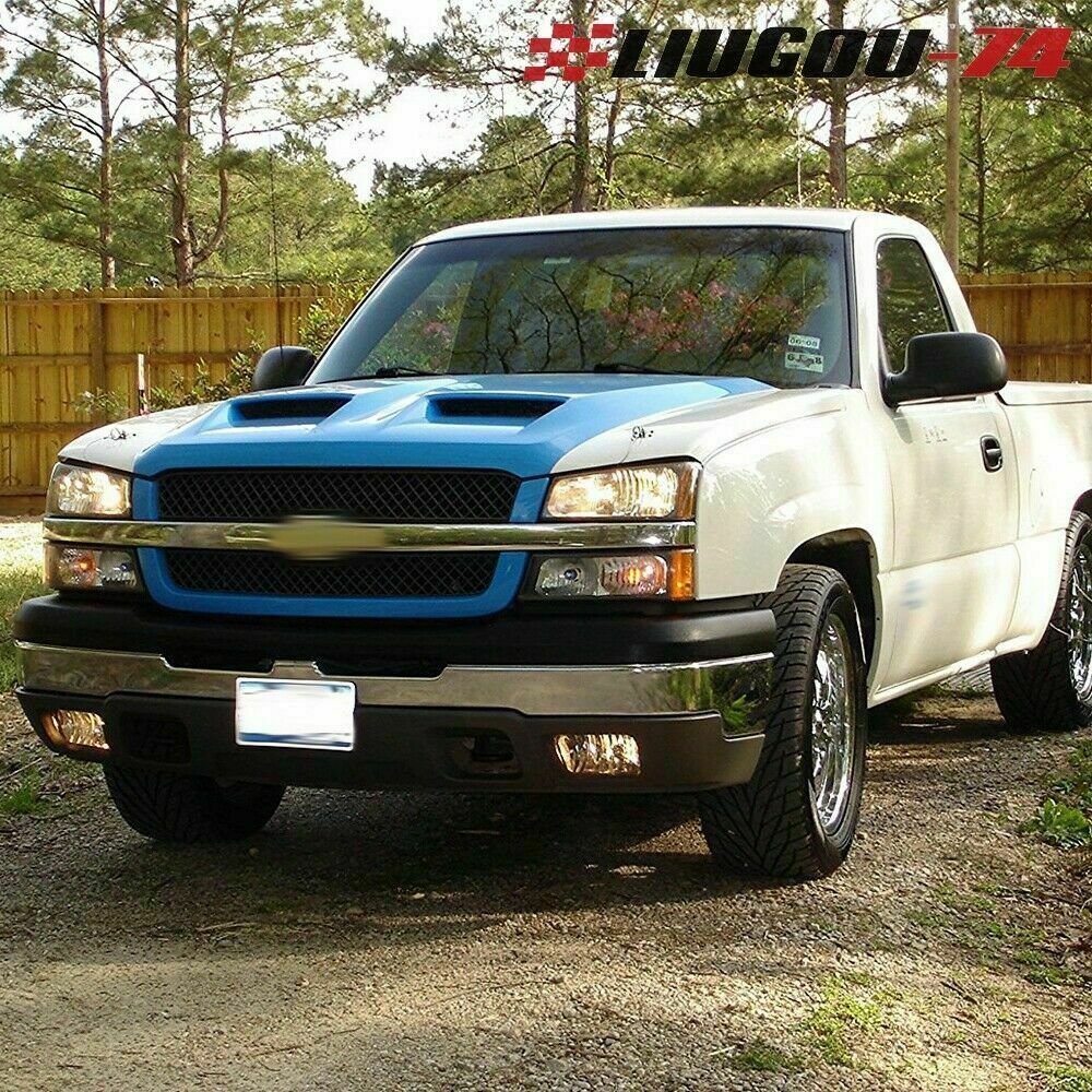 Yellow Anti-collision Fog Light with Bulb Fits 2003-06 for Silverado Avalanche - v