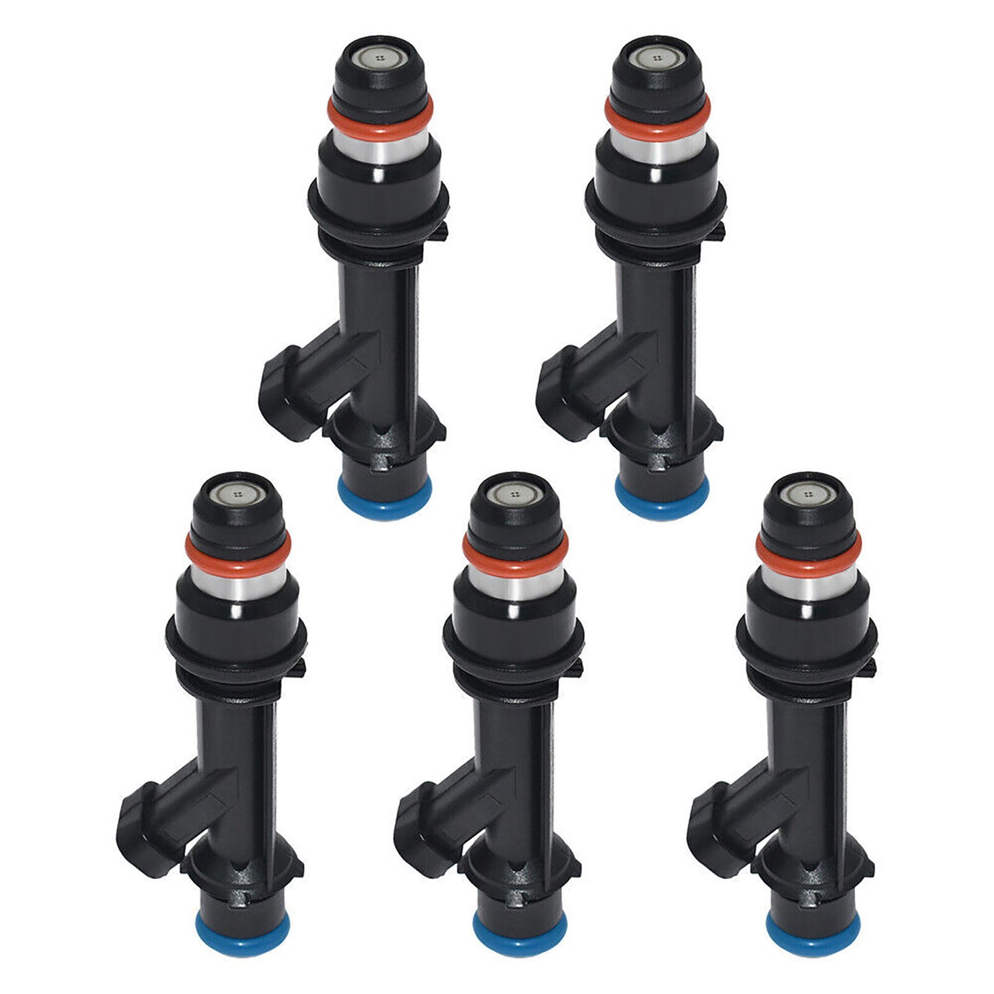 5PCS Fuel Injectors 12589465 FJ775 for Hummer H3 3.5L 3.7L I5 2006-2007