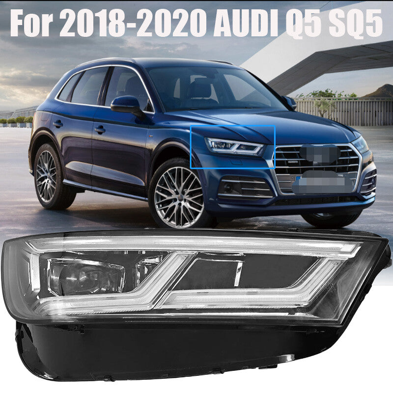 Right RH FULL LED Headlight Headlamp For 2018-2020 for AUDI Q5 SQ5 Passenger Side n