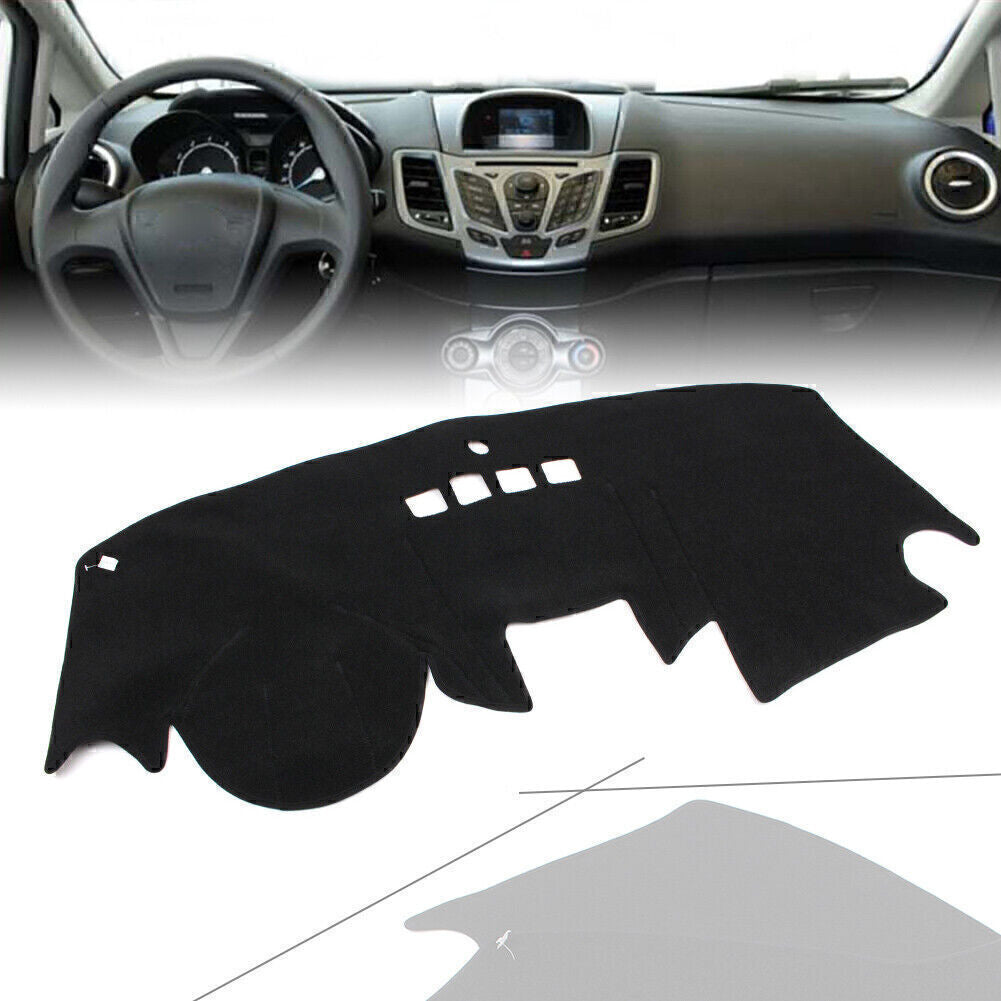 1x Dash Mat Dashboard Cover Dashmat for Ford Fiesta 2009-2018 2017 2010 Outside