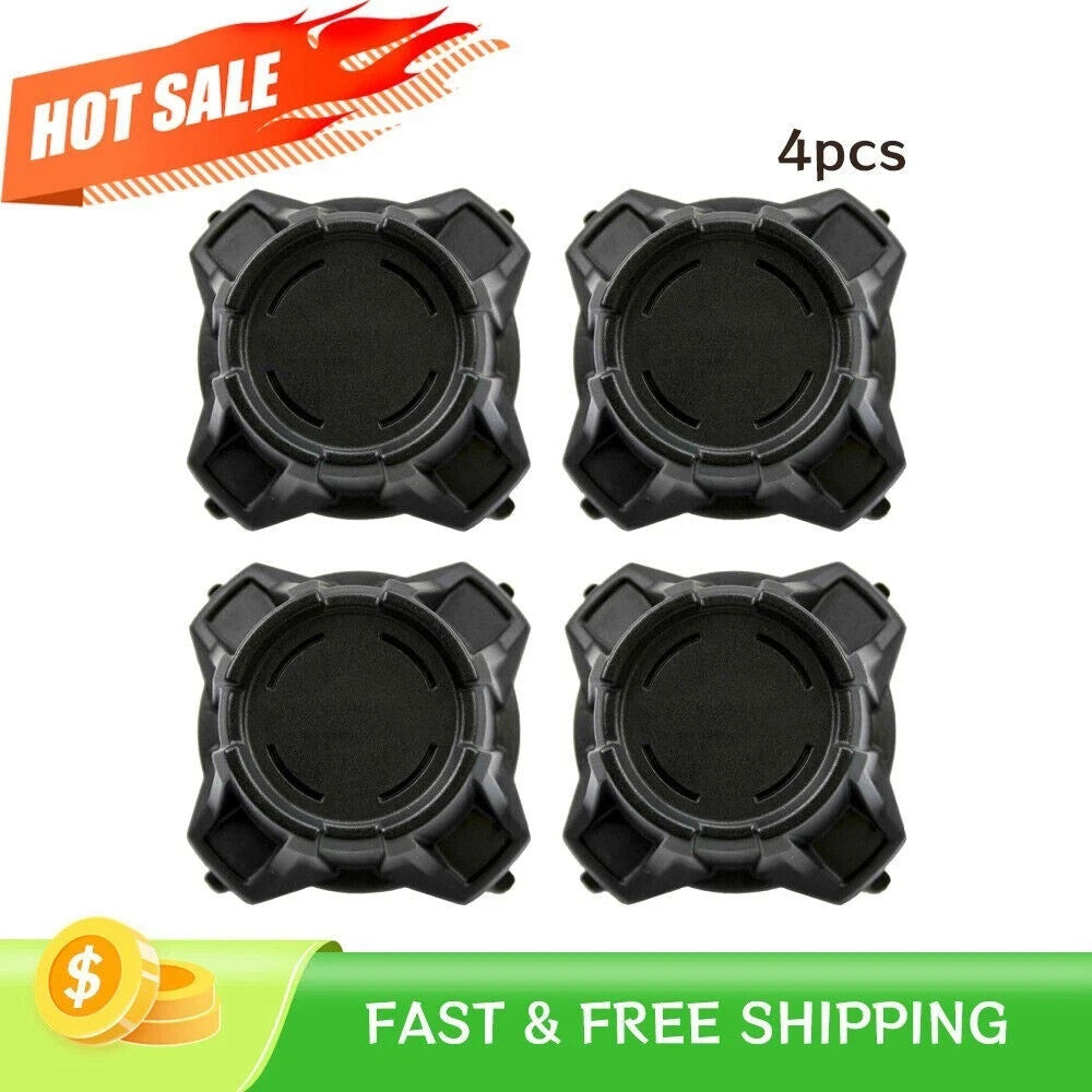 4Pcs Black Wheel Hub Center Caps 705401841 For Can-Am Maverick X3 Turbo R 17-20 Q