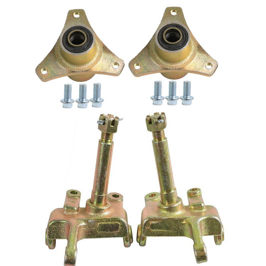 3-Screw Front Wheel Hub Steering Joint Spindle Kit for Go-Karts, All-Terrain Vehicles, and Four-Wheel Vehicles