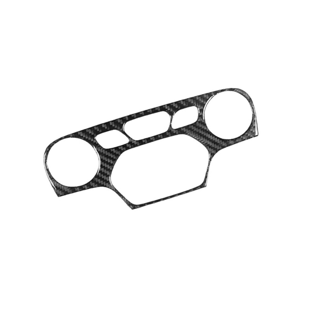 2Pcs Carbon Fiber Front Side Door Handle Cover Trim For Fiesta 2011-2015 v