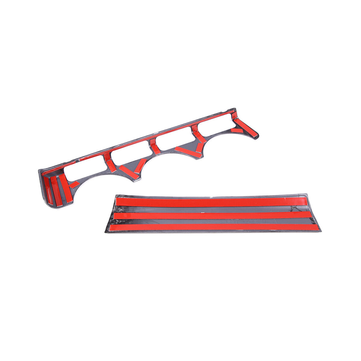 ABS glossy black front bumper lower corner decorative strip suitable for Honda Pilot 2015-2022- v