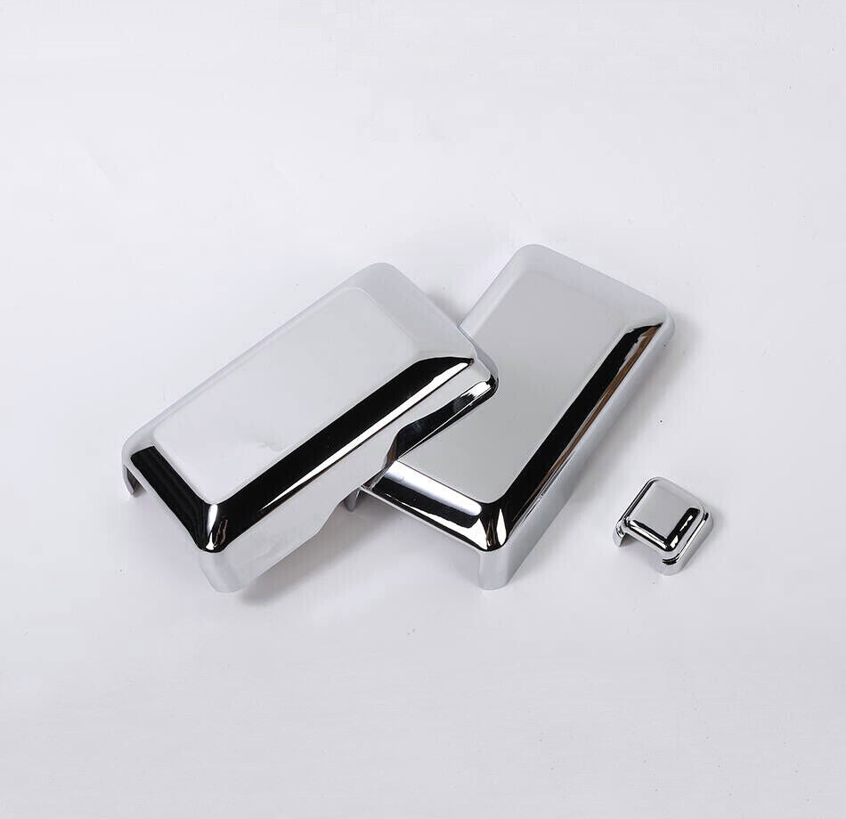For 2022-2023 Bronco ABS Chrome Tailgate Rear Window Glass Hinge Cover Trim n